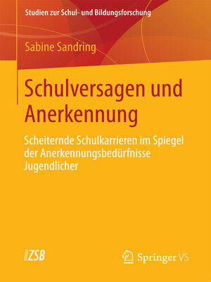 cover image of Schulversagen und Anerkennung